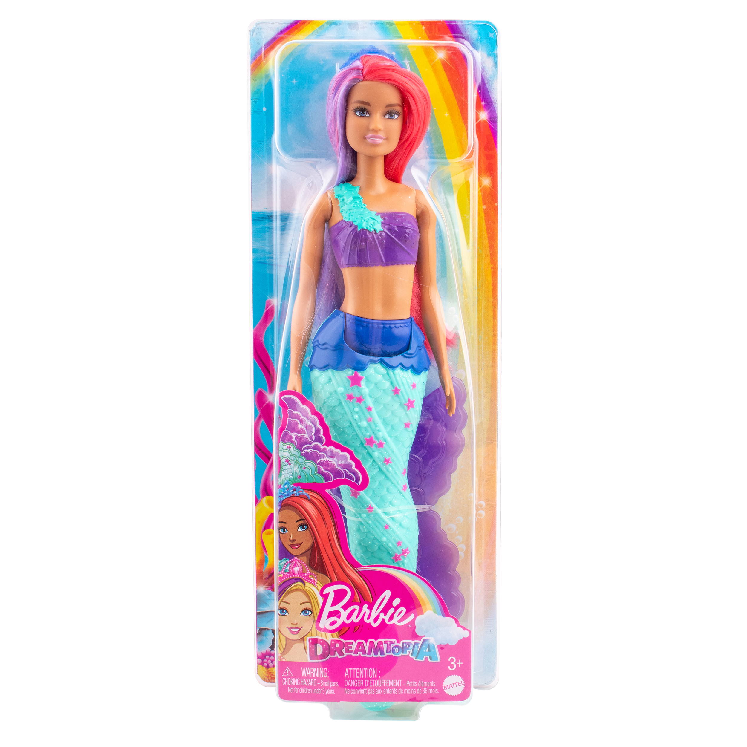 Кукла Mattel Barbie Русалочка зеленый хвост GJK07(GJK09) - фото 1