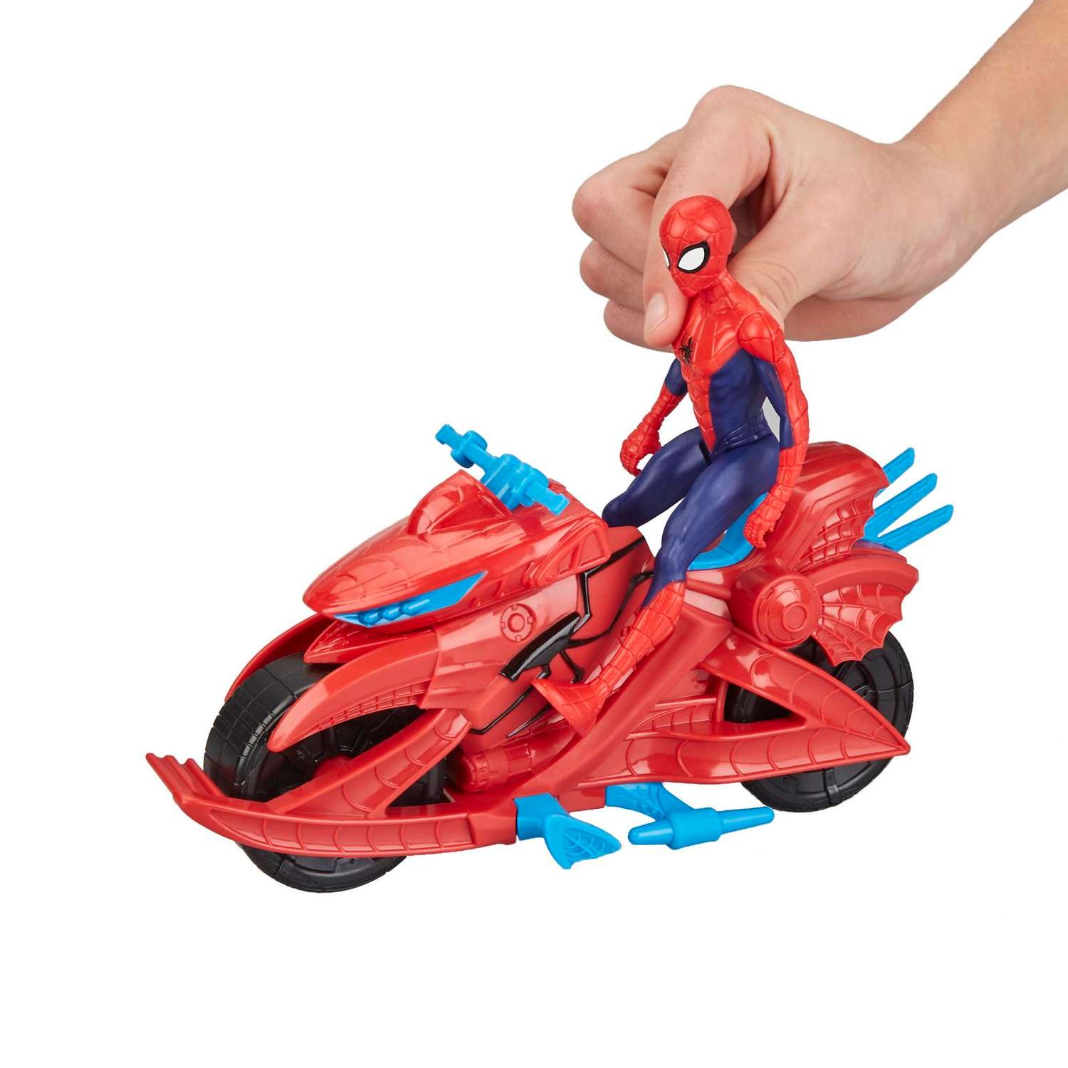 Фигурка Человек-Паук (Spider-man) Человек-паук с транспортом E3368EU4 - фото 7