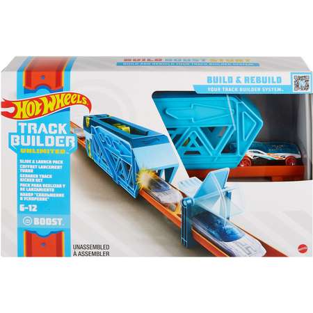 Набор игровой Hot Wheels Конструктор трасс Скольжение и ускорение GVG08