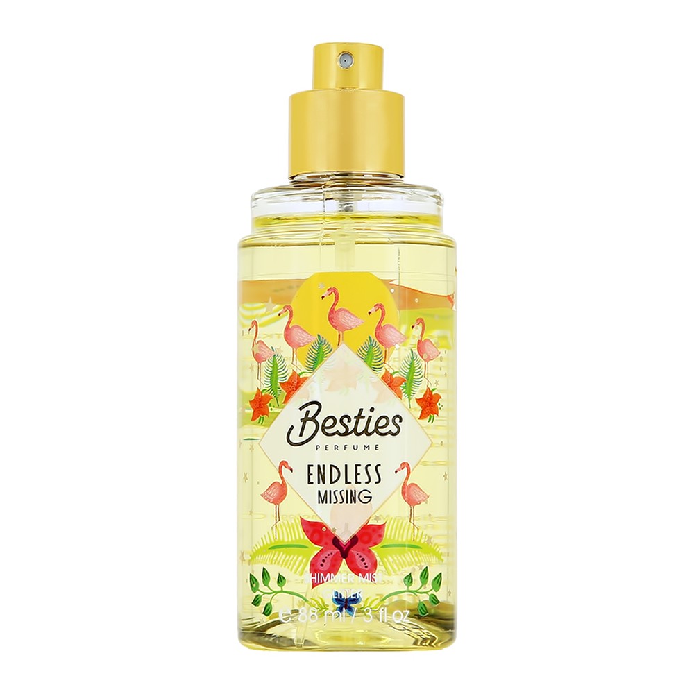 Мист парфюмированный BESTIES Shimmer mist endless missing 88 мл - фото 4