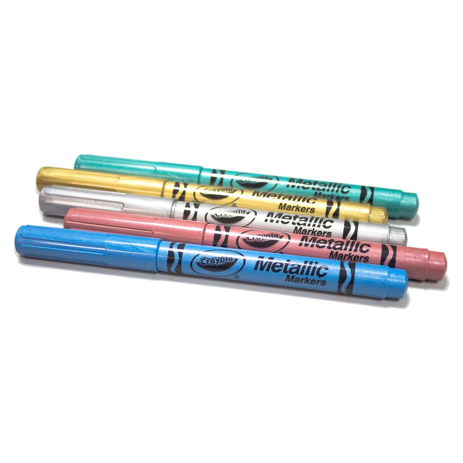 Фломастеры Crayola цвета металлик - фото 2