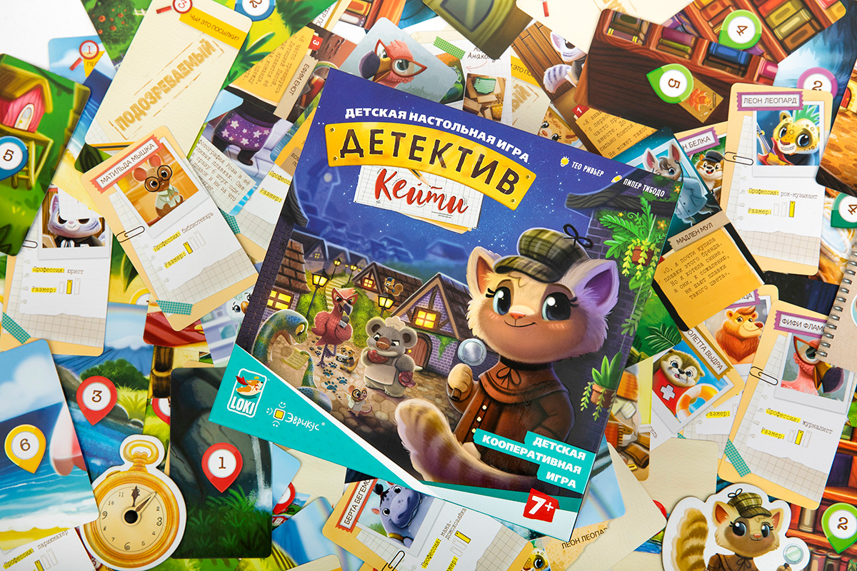 Настольные игры Эврикус Детектив Кейти PG-17361 - фото 9