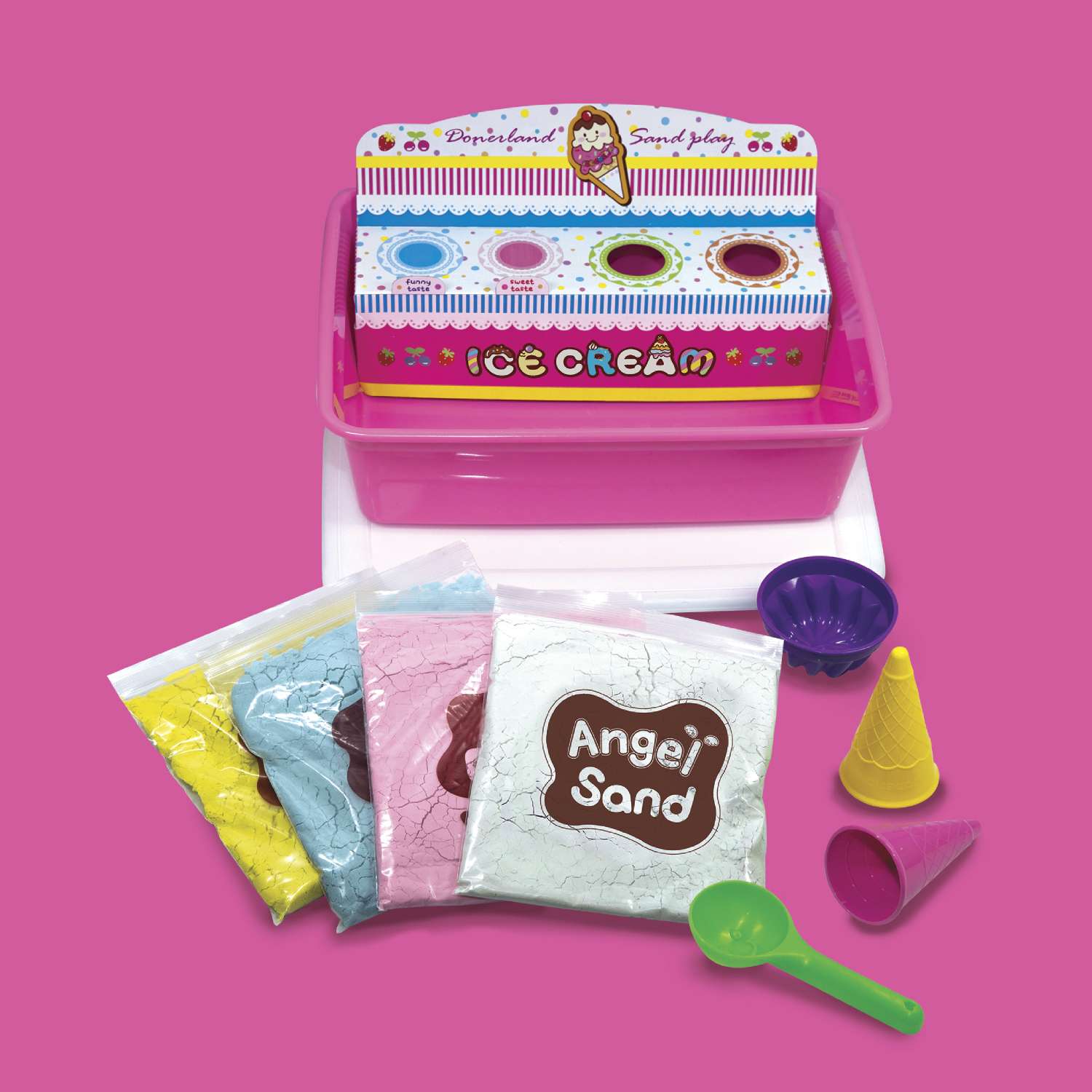 Набор песка Angel Sand Ice Cream Pack - фото 3