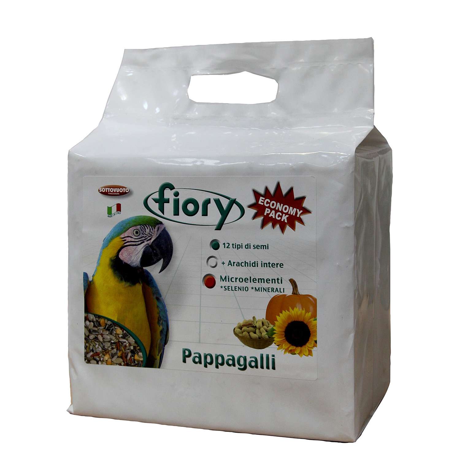 Корм для попугаев Fiory Pappagalli крупных 2.8кг - фото 2