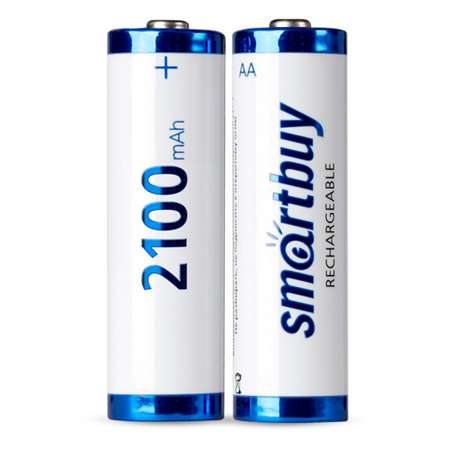 Аккумулятор Smartbuy NiMh 2100 mAh R6 - 2 шт. в упаковке