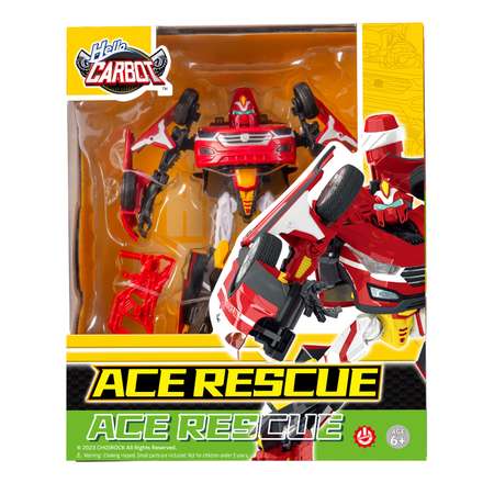 Игрушка Hello Carbot Ace Rescue Трансформер 20см S1 42886