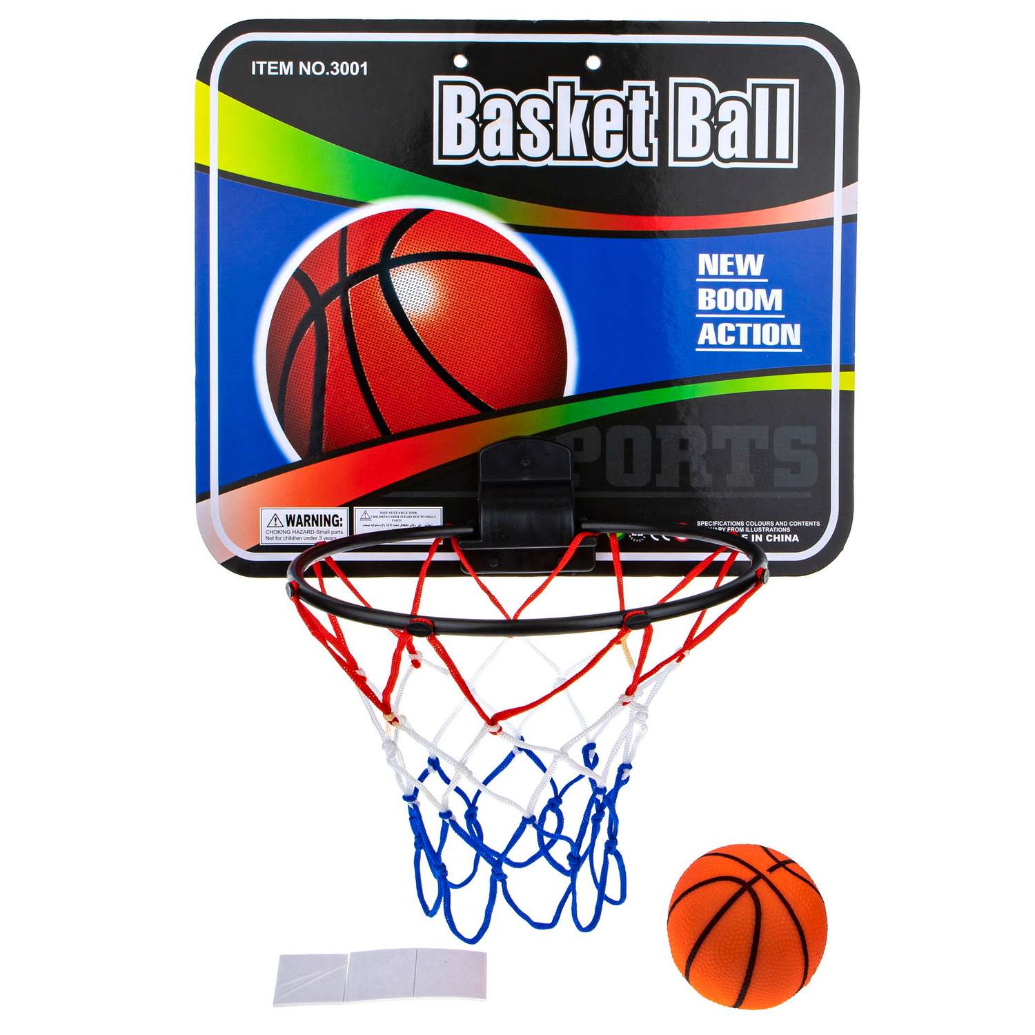 Игровой набор 1TOY Баскетбольный щит с мячом - фото 1