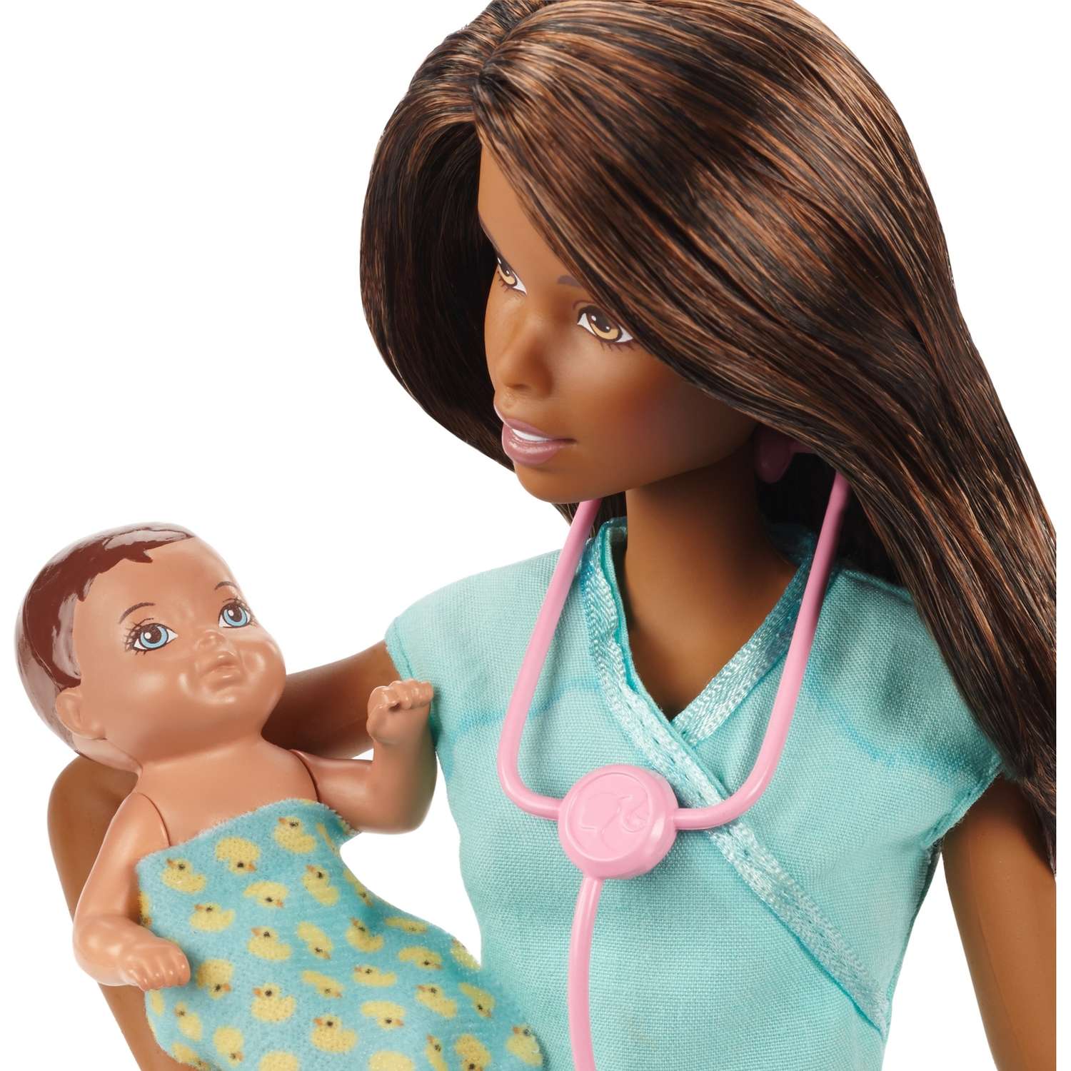 Набор игровой Barbie Кем быть Детский доктор Брюнетка DVG12 DHB63 - фото 4