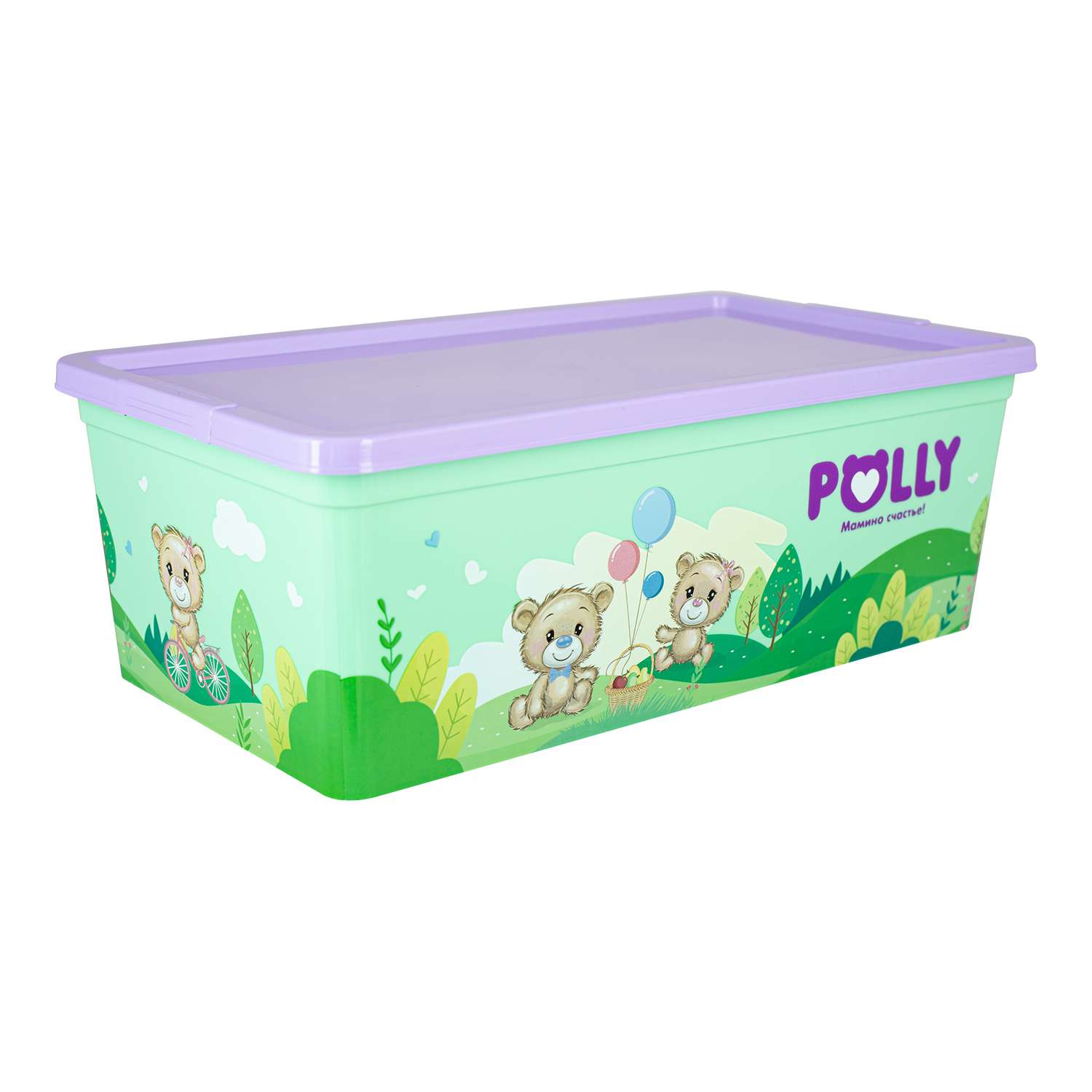 Коробка Полимербыт Polly 5.5л 4351119 - фото 1