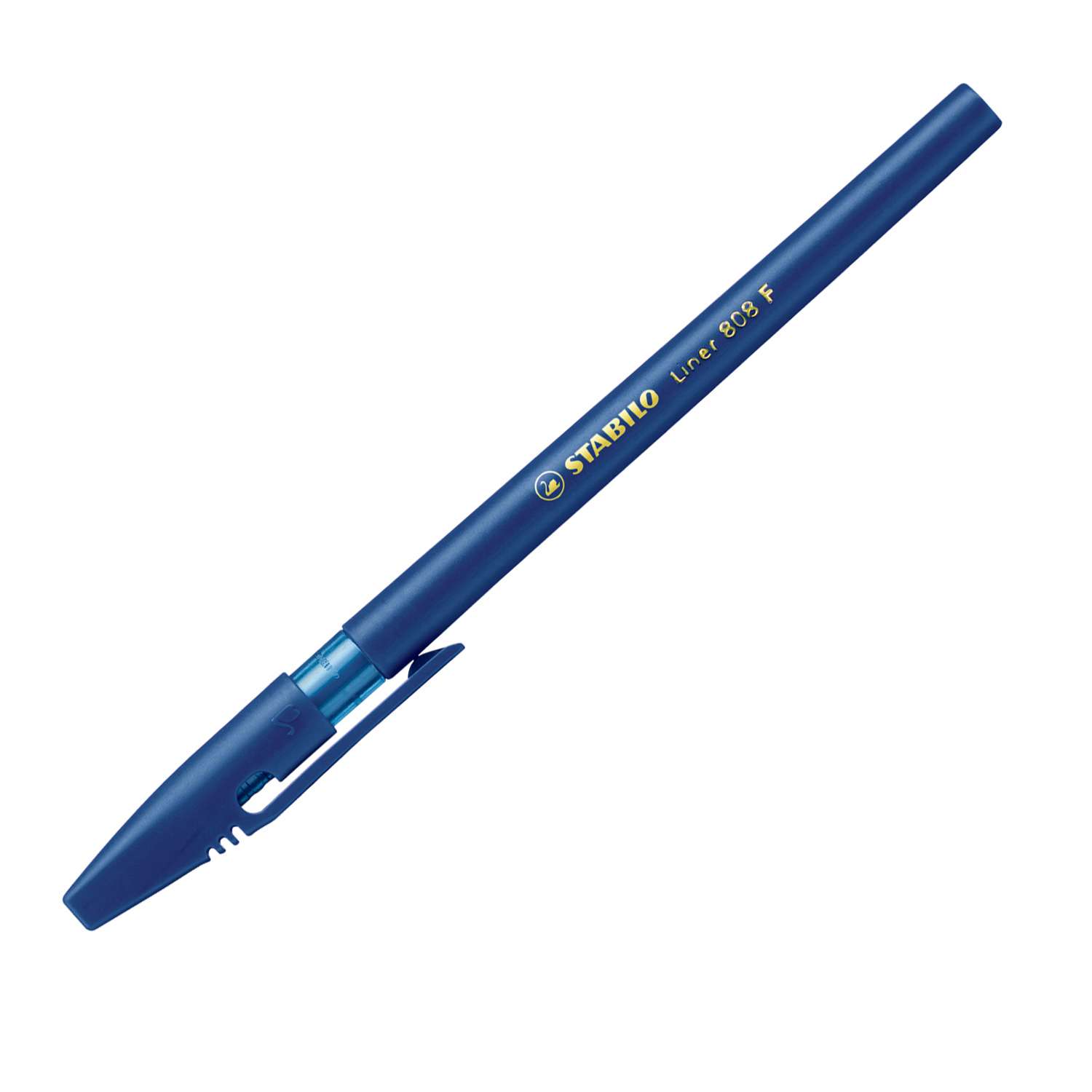 Ручка шариковая STABILO Liner 2шт Синий 808/41-2B - фото 4