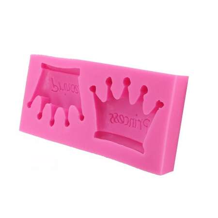 Форма силиконовая Keyprods Корона принцессы розовый