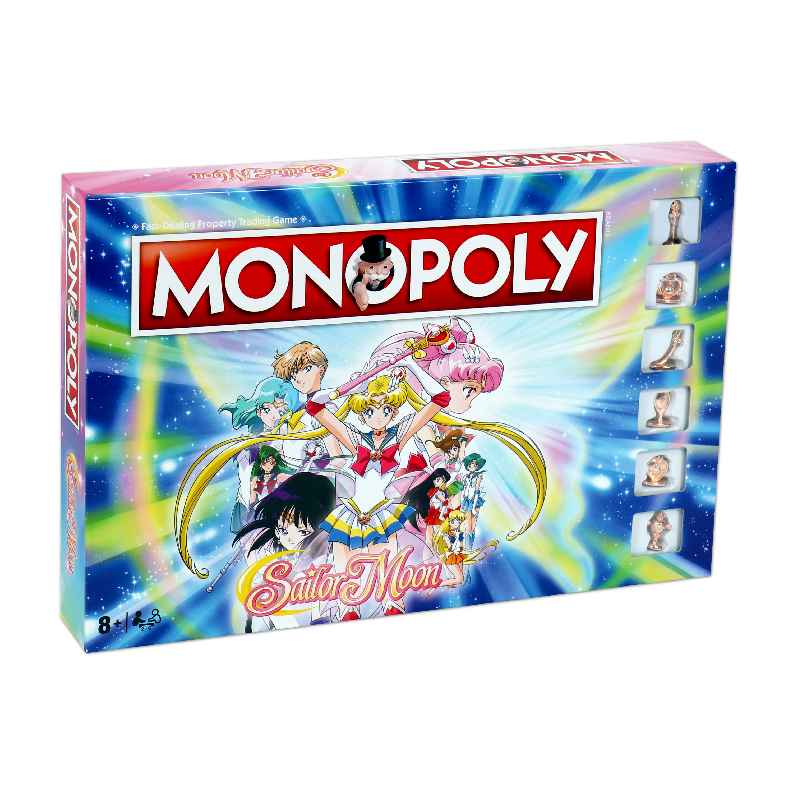 Настольная игра Winning Moves Монополия Sailor Moon на английском языке - фото 8