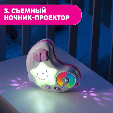 Коврик CHICCO Игровой детский Enjoy Colors Gym розовый