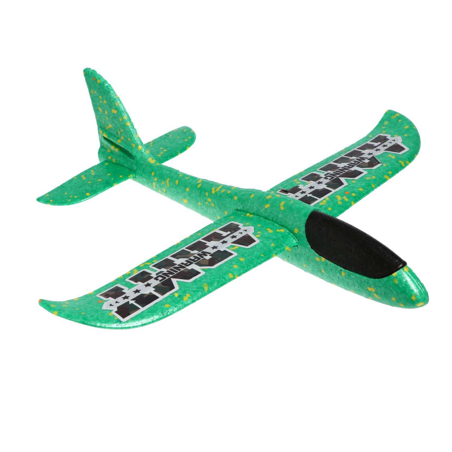 Планер Funny Toys Самолёт Army зелёный - фото 1