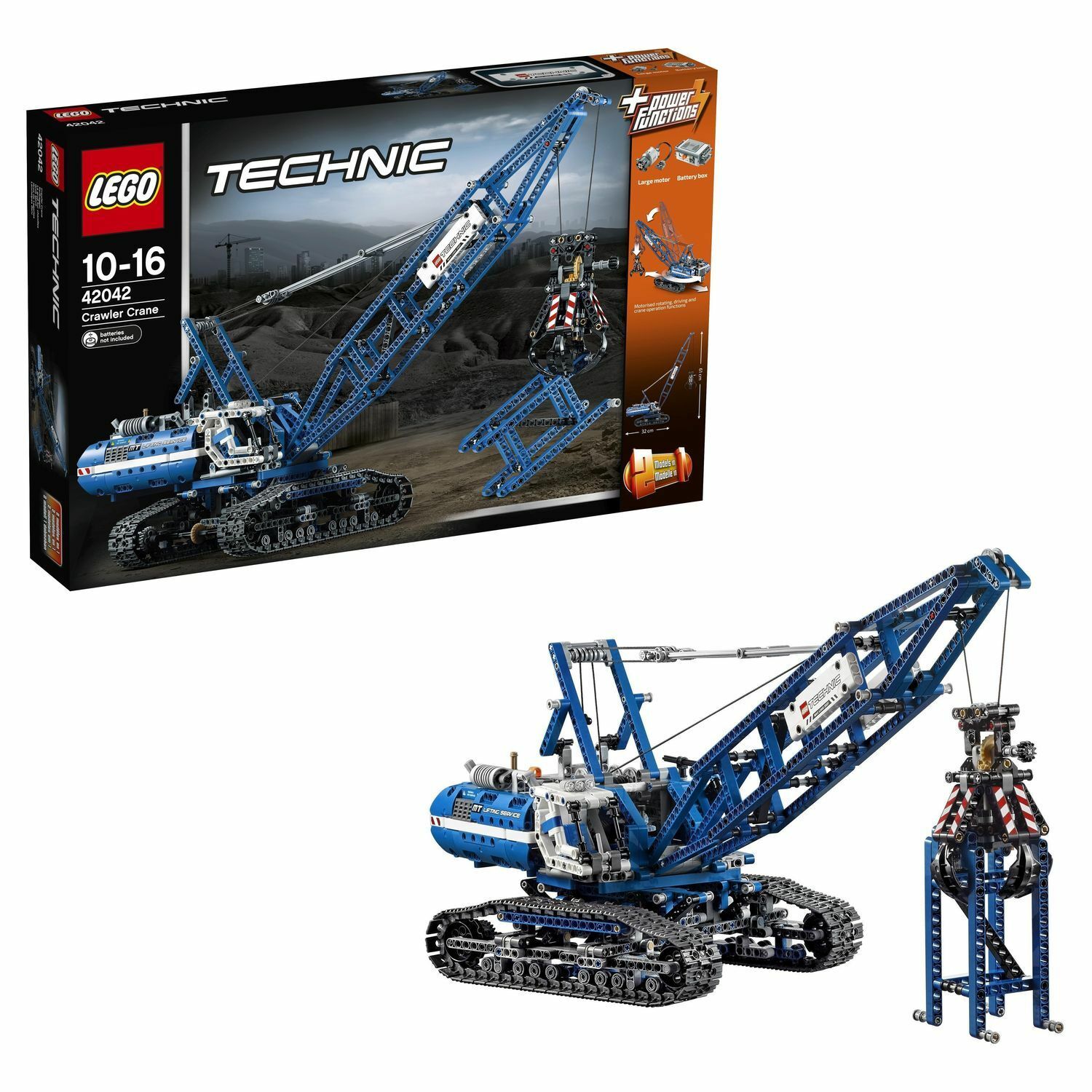 Конструктор LEGO Technic Гусеничный кран (42042) купить по цене 9999 ₽ в  интернет-магазине Детский мир