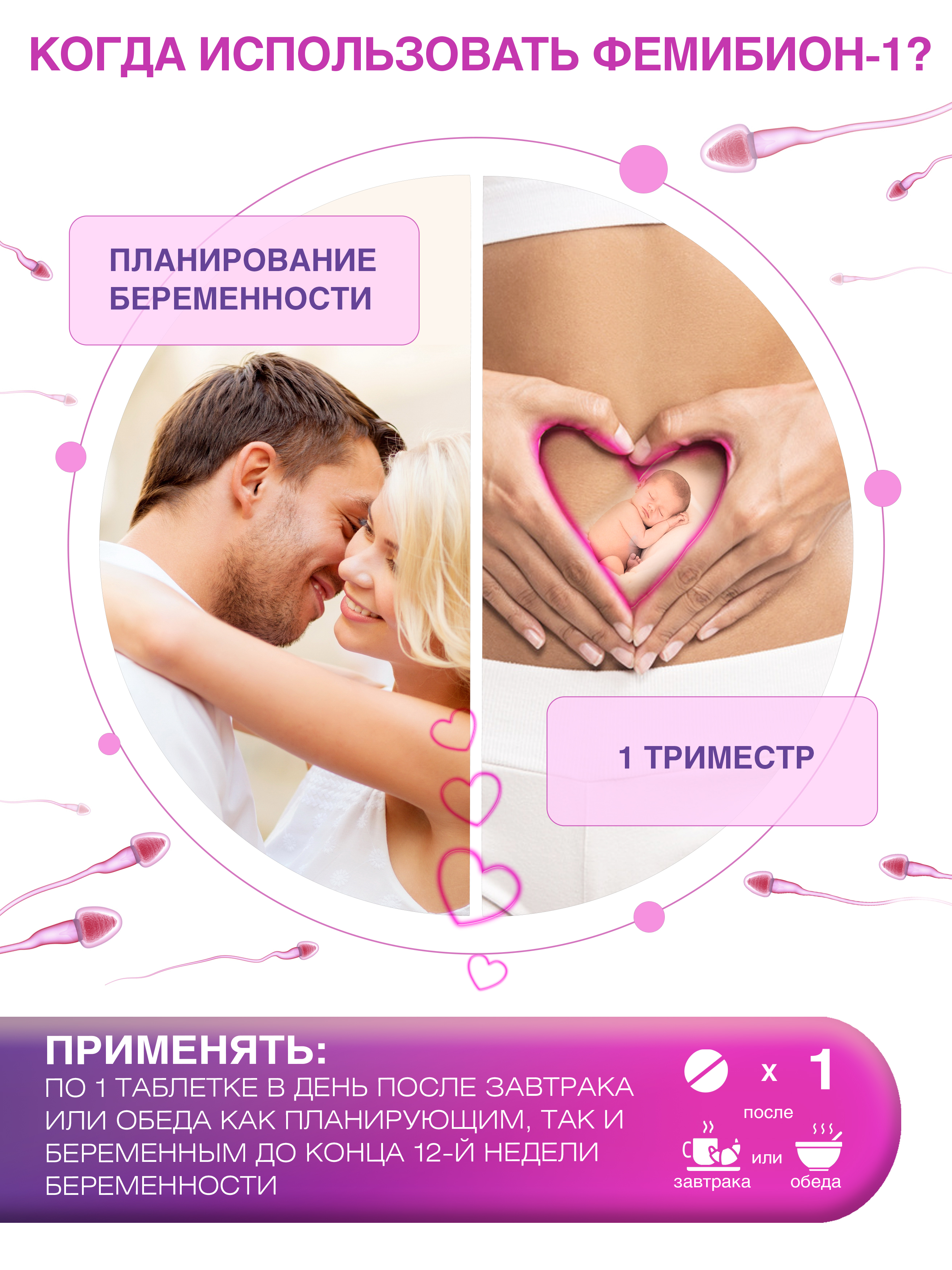 Витамины для беременных Dr. Reddys Комплект Фемибион I + Фемибион II - фото 12