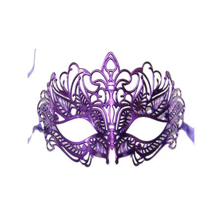 Маскарадная маска Magic Time фиолетовый