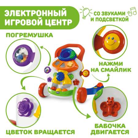 Ходунки CHICCO Игровой центр 2 в 1