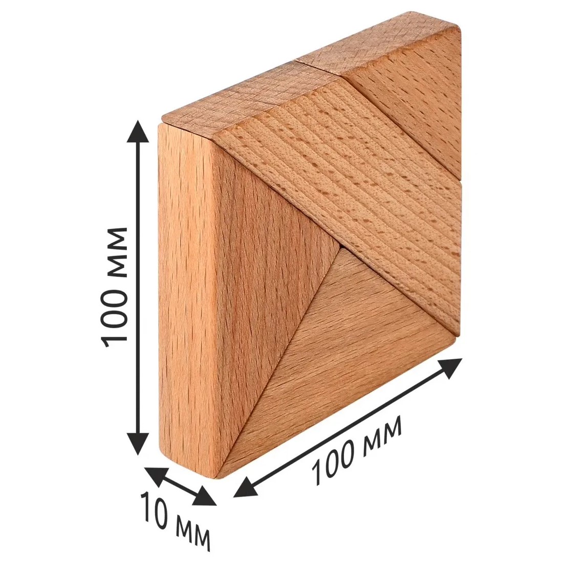 Магнитная головоломка Leader из дерева - фото 4