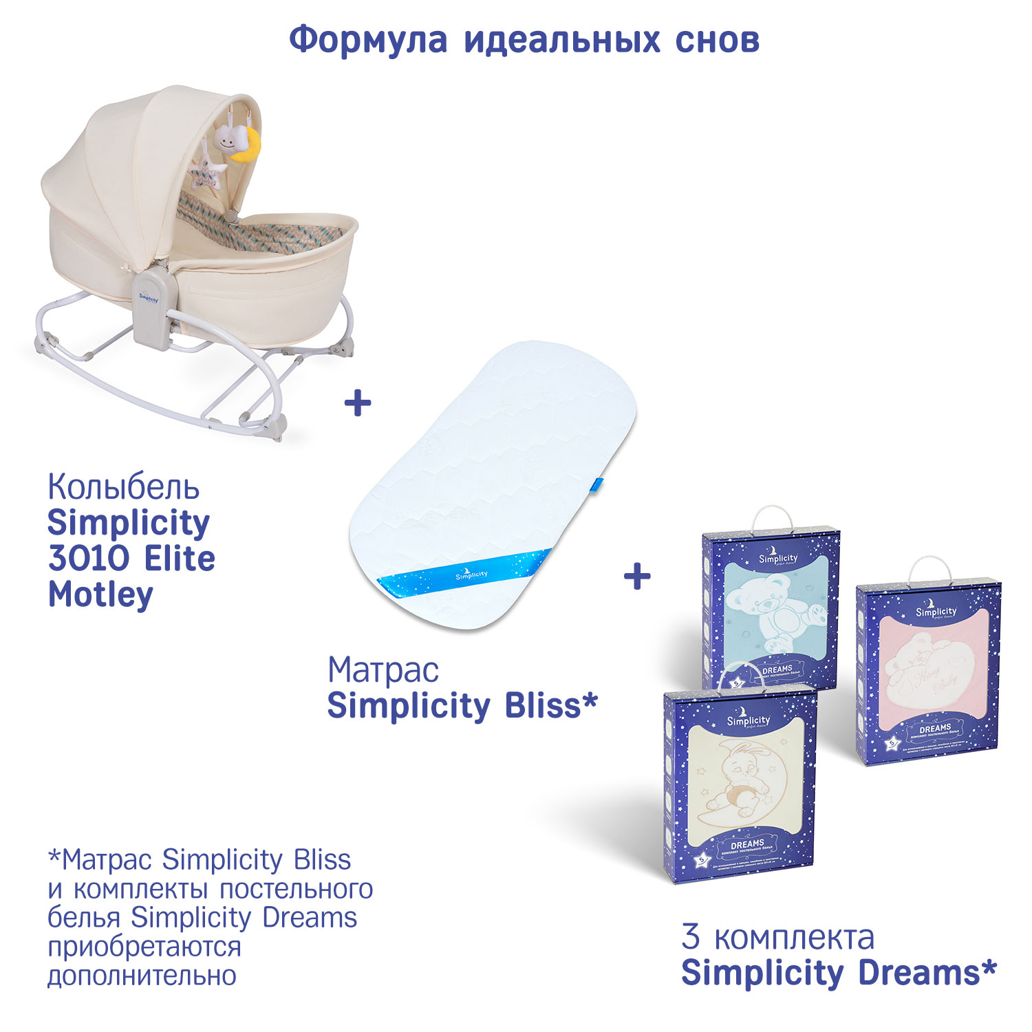 Колыбель SIMPLICITY 3010 Elite Motley SIM_3010E_112 - фото 16