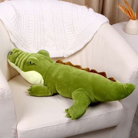Мягкая игрушка Sima-Land «Крокодил» 80 см цвет зелёный