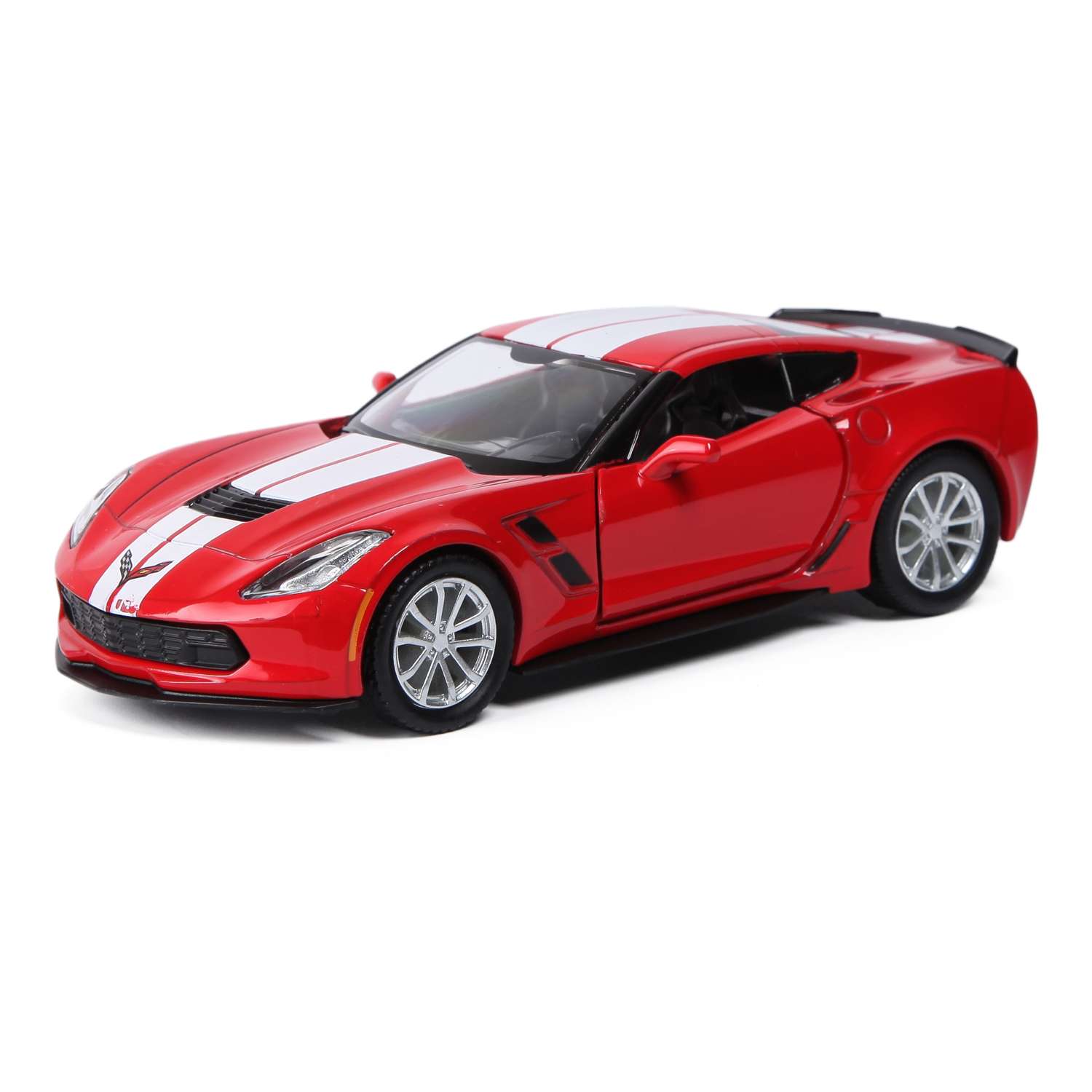 Машинка Mobicaro 1:32 Chevrolet Corvette Grand Sport Special Edition в ассортименте 544039C 544039C - фото 5