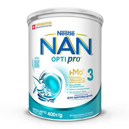 Смесь NAN 3 400г с 12месяцев
