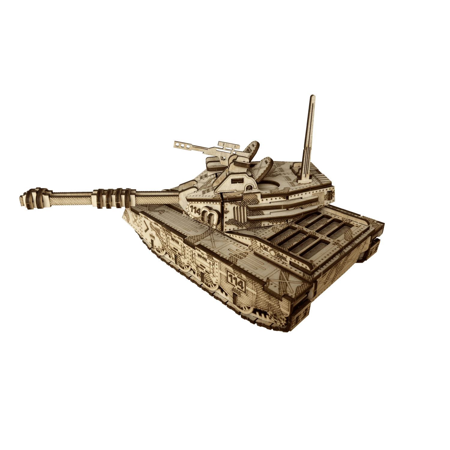 Сборная модель Чудо-Дерево Российский танк - фото 1