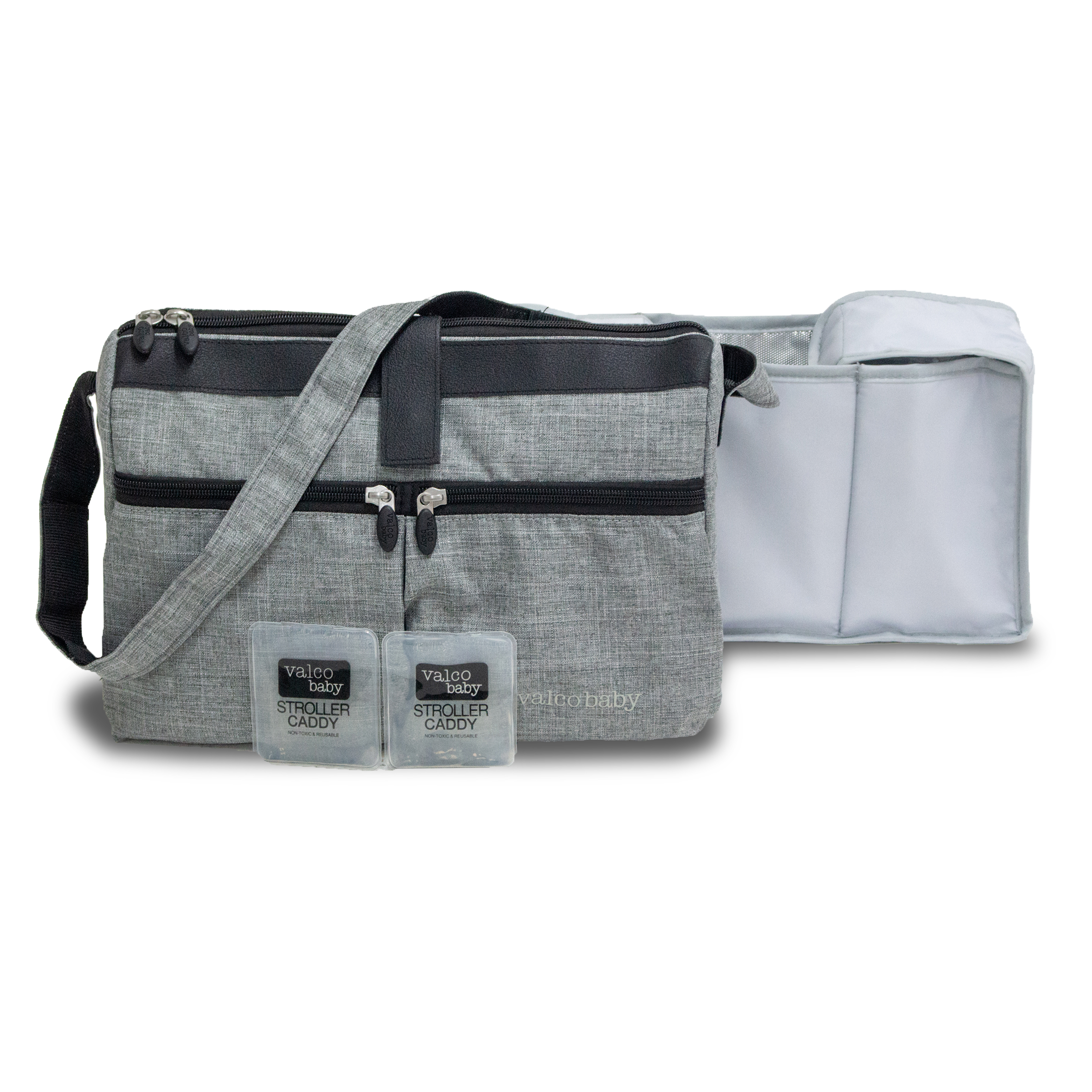 Сумка Valco baby All purpose caddy grey marle 0106 - фото 4