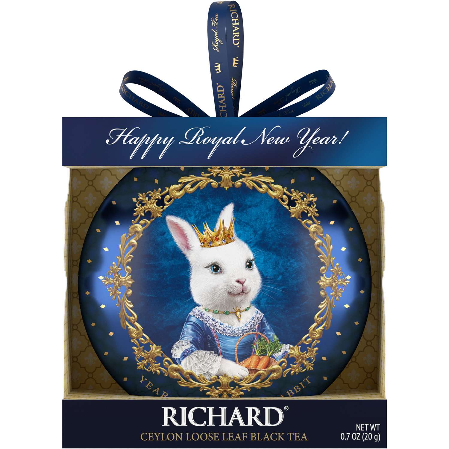 Чай черный крупнолистовой Richard Year of the Royal Rabbit с символом нового года принцесса 20 гр - фото 1