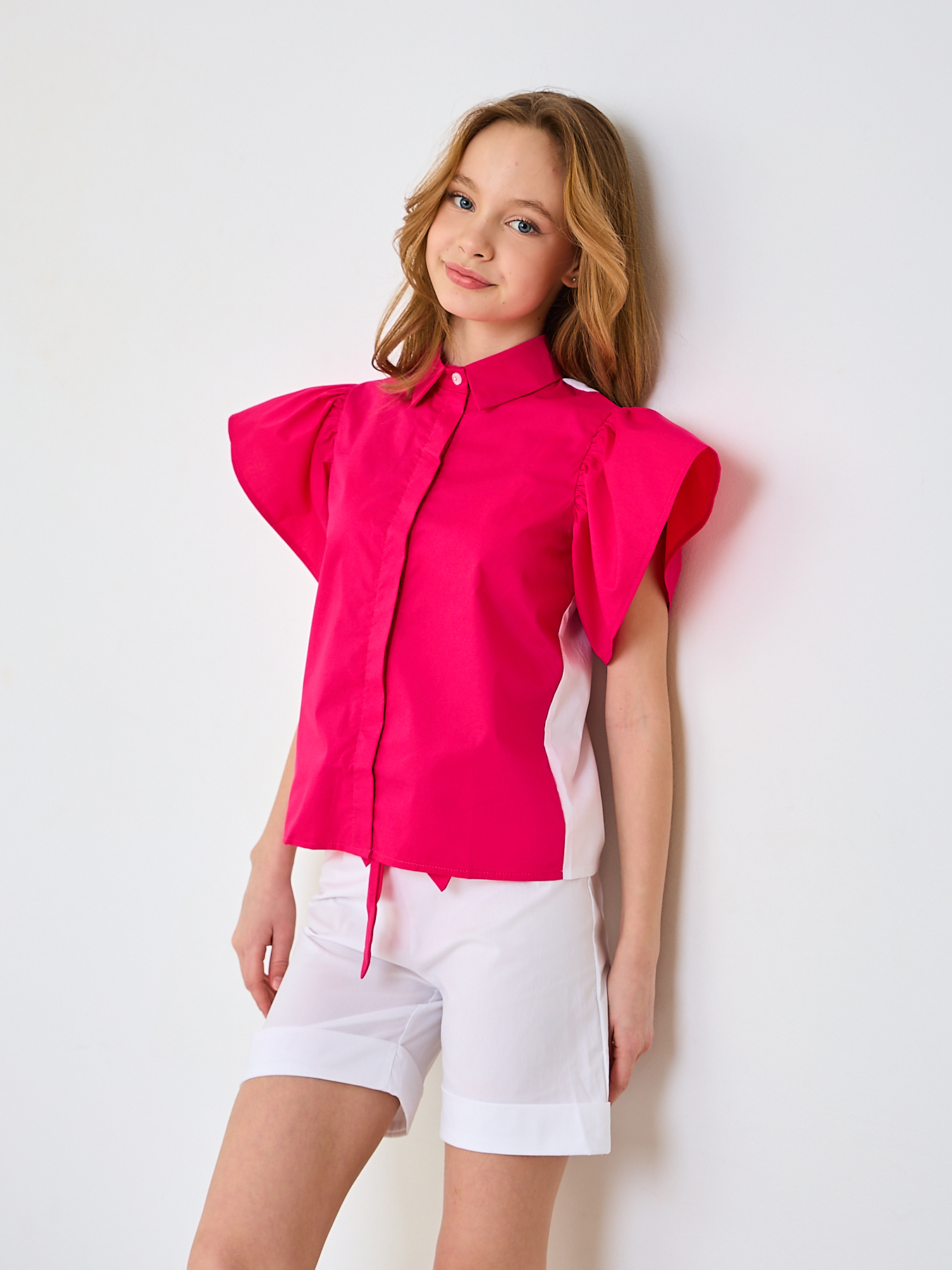 Костюм Mil Art kids 1902201539SUIT-SHORTSWHITE-RED - фото 1