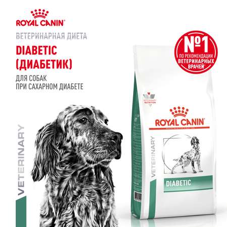 Корм для собак ROYAL CANIN Diabetic DS37 при сахарном диабете 12кг