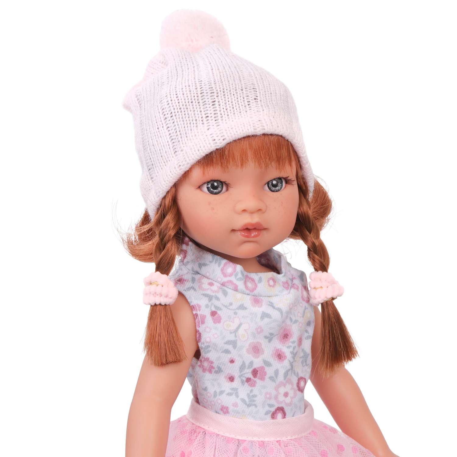 Кукла девочка Antonio Juan Эльвира в розовом 33 см виниловая 25085 - фото 10
