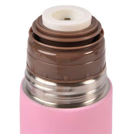 Термос Miniland для жидкостей Silky Thermos 350 мл розовый