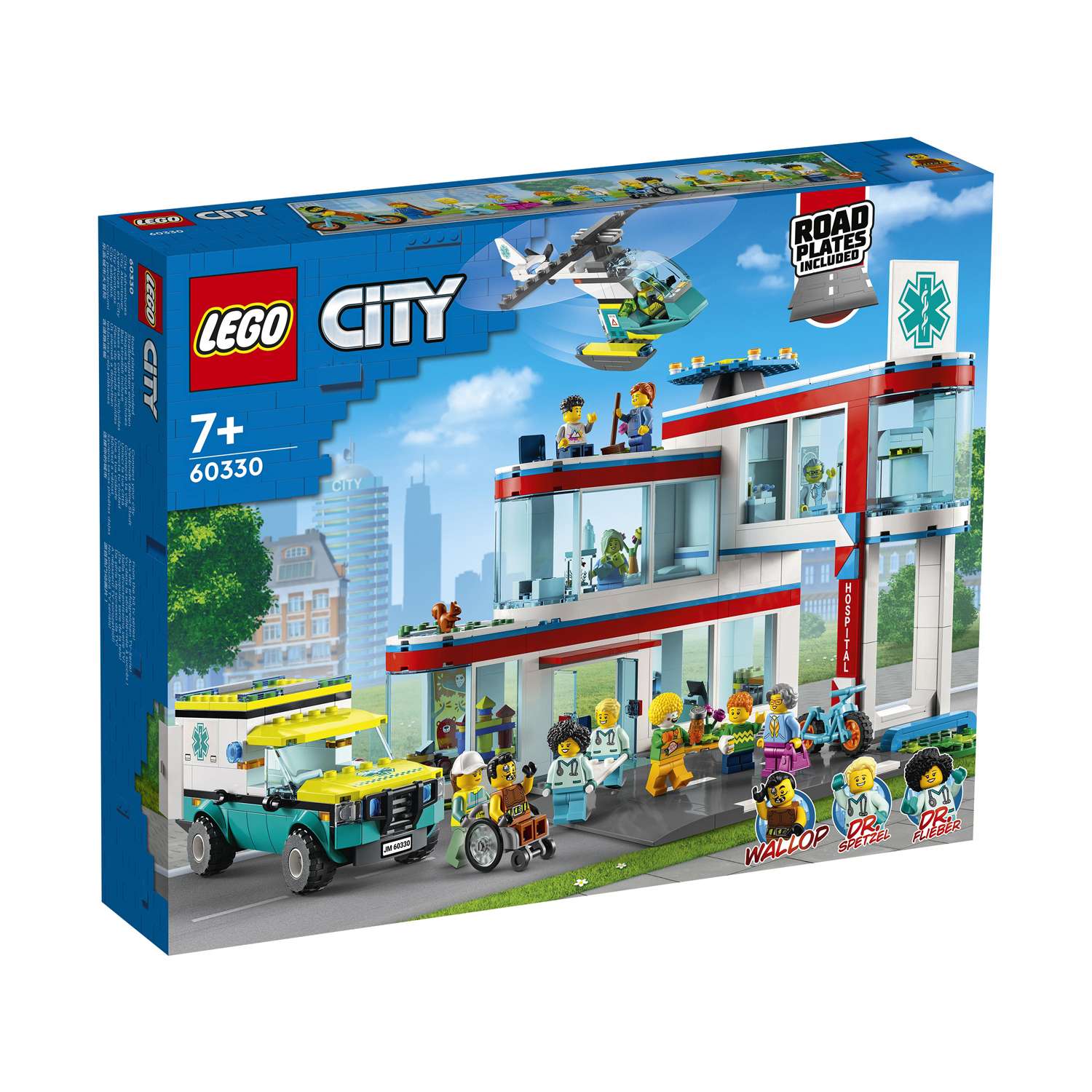 Конструктор детский LEGO City Больница 60330 - фото 20