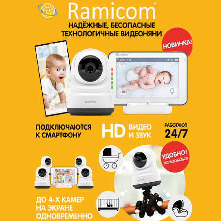 Видеоняня Ramicom Умная VRC250CTR