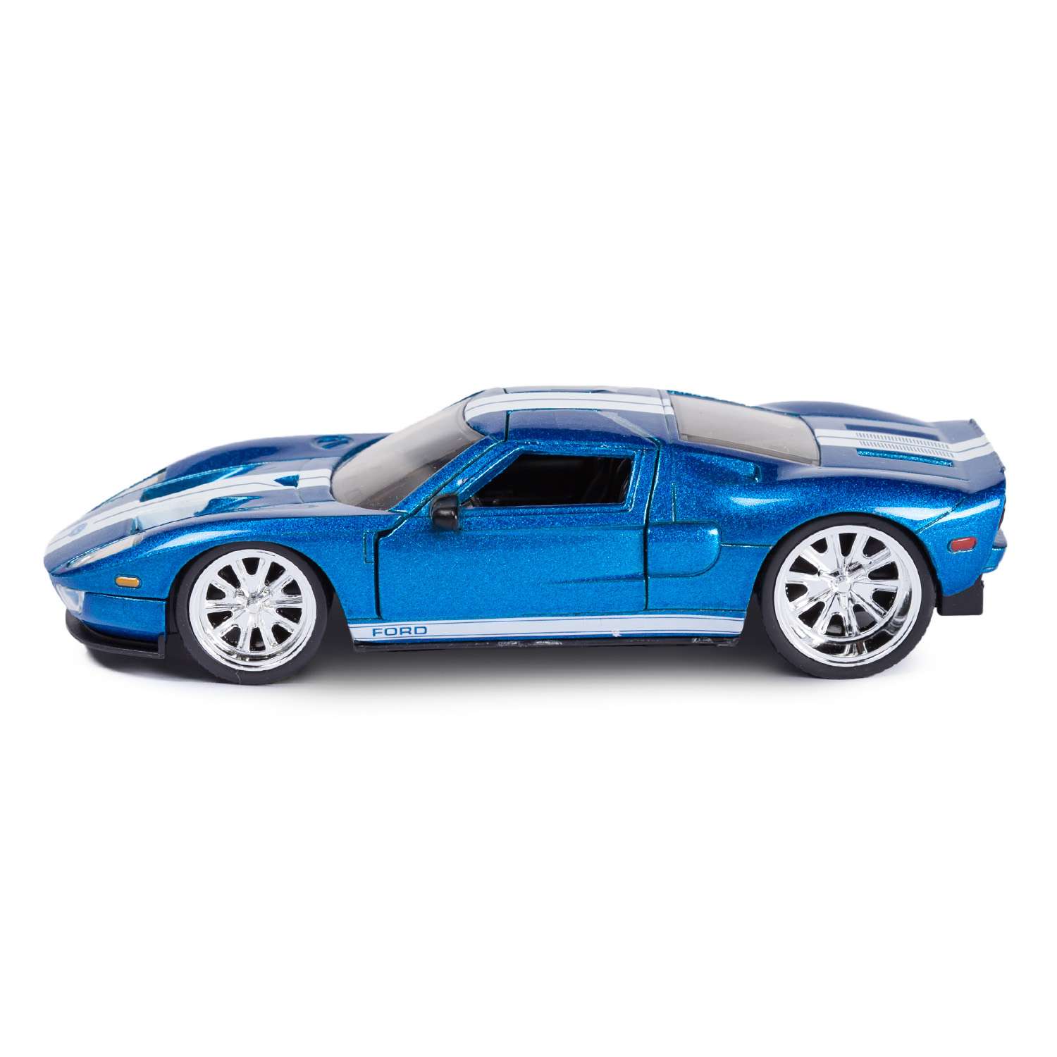 Машинка Fast and Furious Die-cast Ford GT 1:32 металла 24037 - фото 2