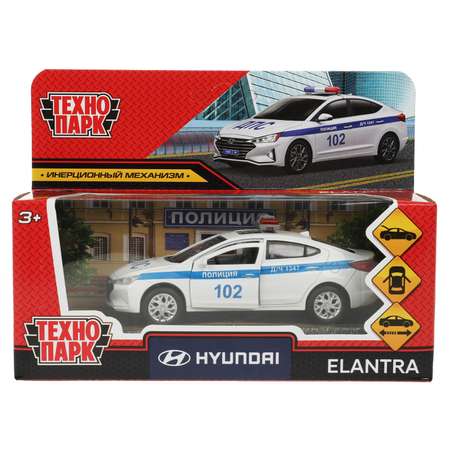 Машина Технопарк Hyundai Elantra Полиция 357544