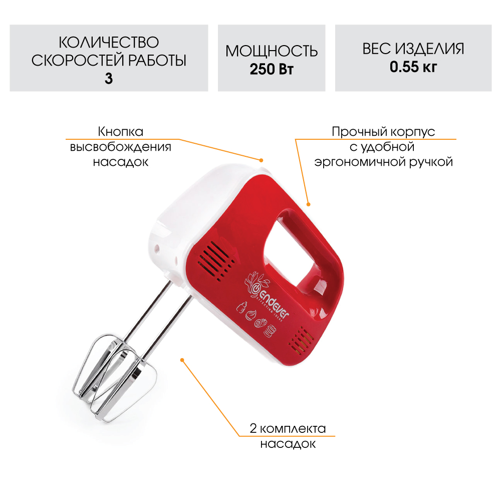 Миксер ручной Endever SIGMA-04