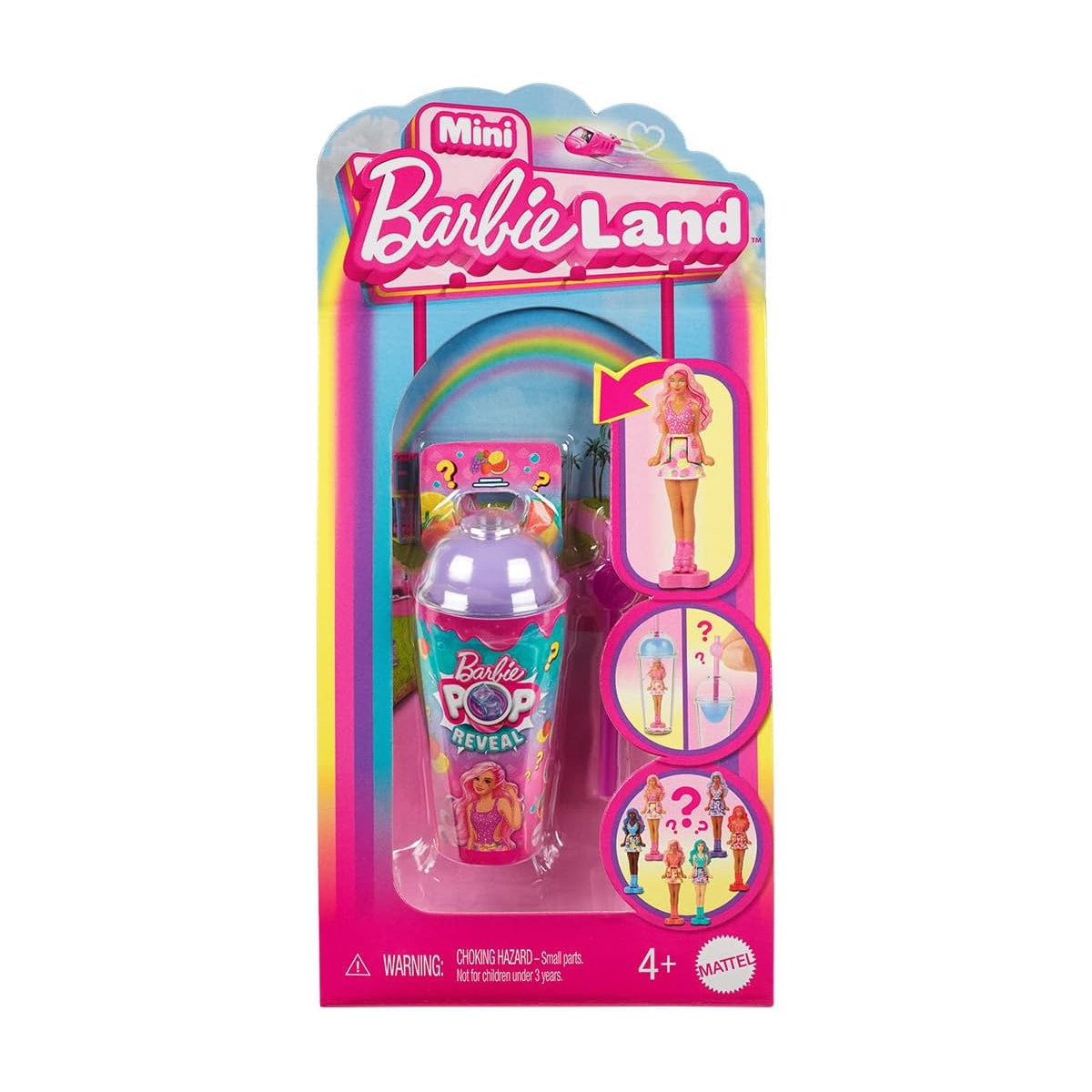 Кукла мини Barbie Mini Land Colour Reveal HYM26 - фото 6