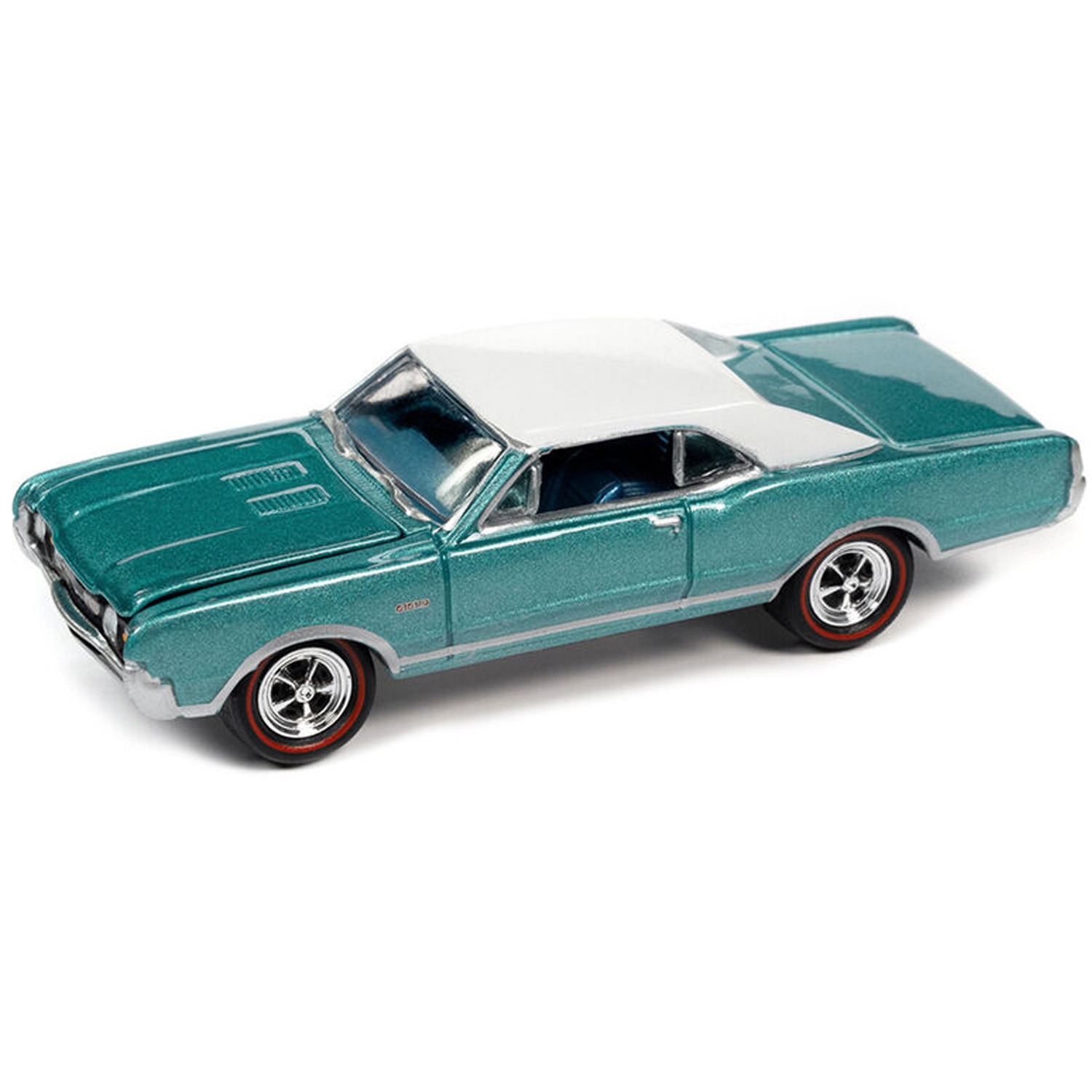Автомобиль Johnny Lightning 1:64 бирюзовый JLMC031A-R3-N3 - фото 3