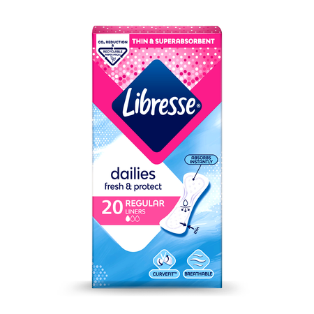 Гигиенические прокладки LIBRESSE Daily Fresh Regular 20