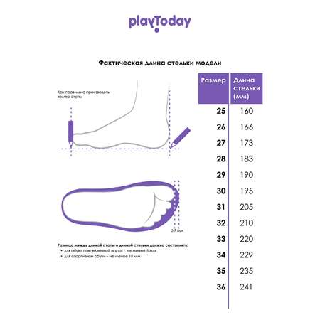 Резиновые сапоги PlayToday