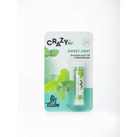 Бальзам для губ CRAZYme Sweet Mint Lip Balm