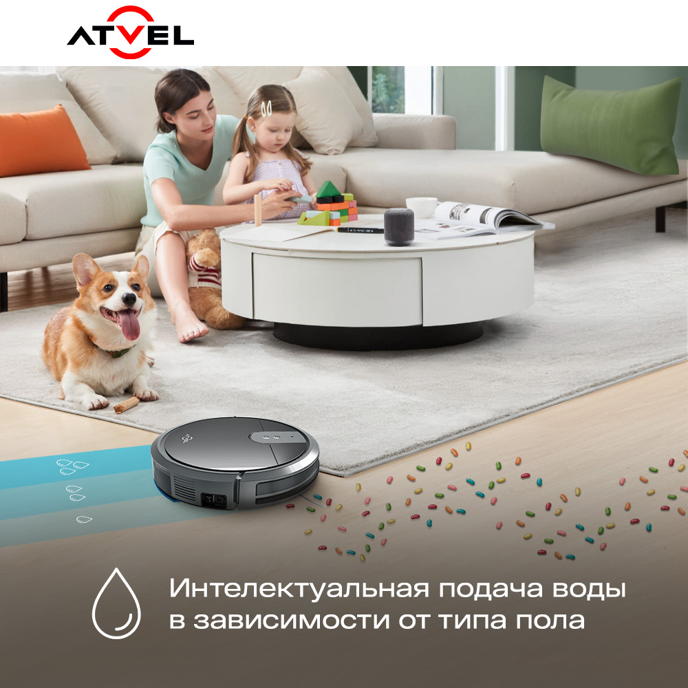 Робот пылесос Atvel r70 - фото 9