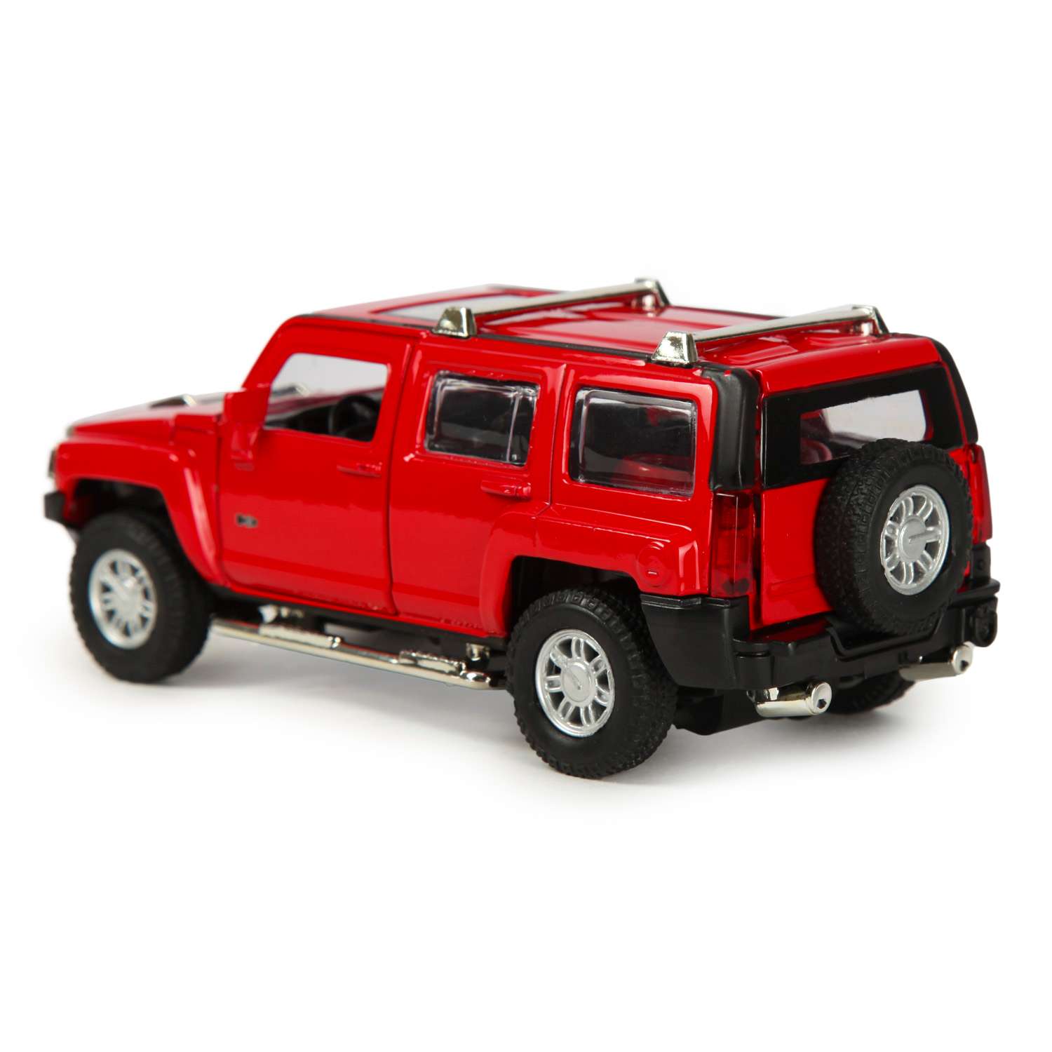 Машинка Mobicaro 1:32 Hummer H3 Красная 68321 68321 - фото 4