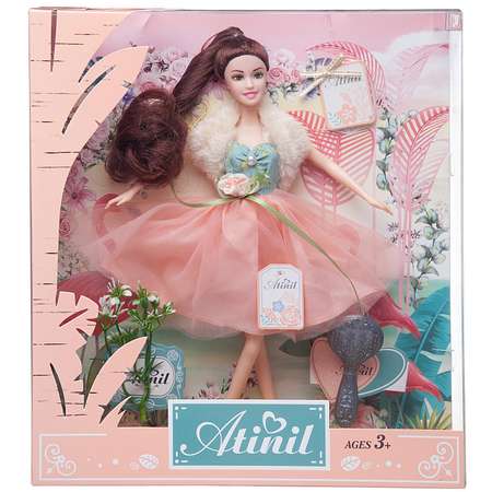 Кукла Junfa Atinil Солнечный день в платье с воздушной юбкой 28см шатенка