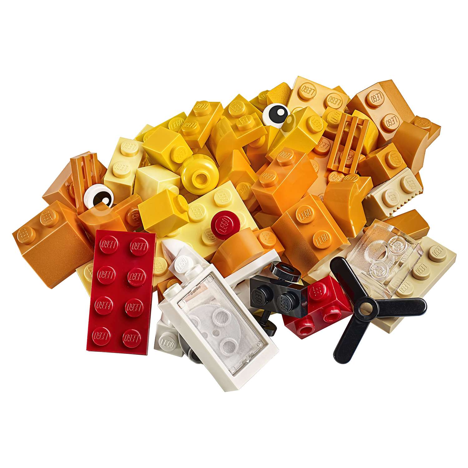 Конструктор LEGO Classic Оранжевый набор для творчества (10709) - фото 12