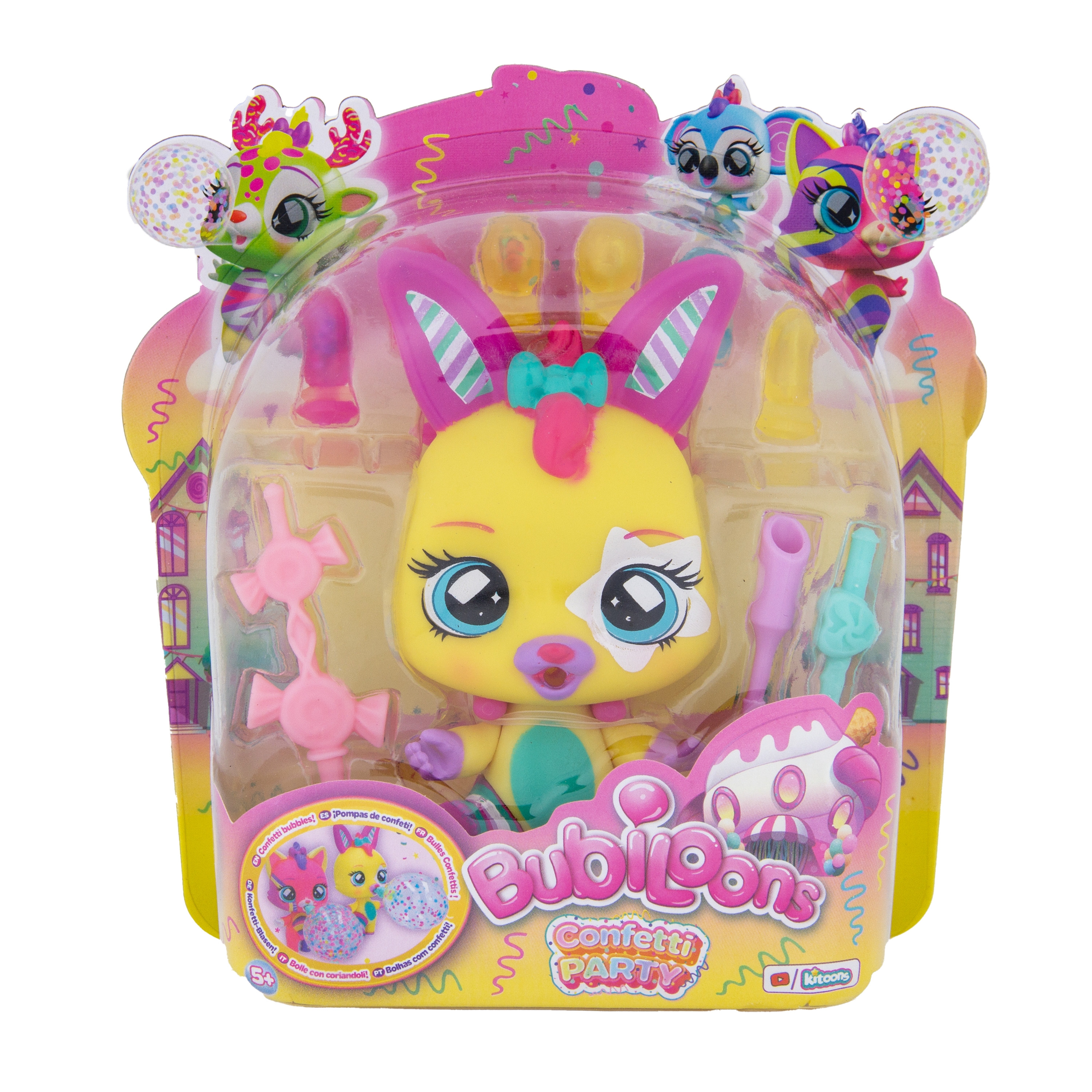 Фигурка IMC Toys Bubiloons confetti party Мила - фото 1