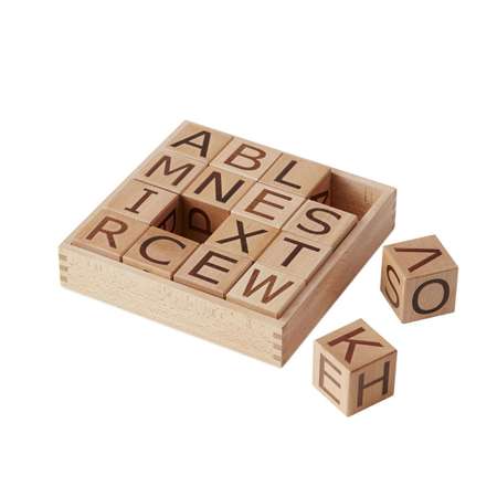 Кубики Kids concept Алфавит натуральный